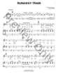 Runaway Train piano sheet music cover